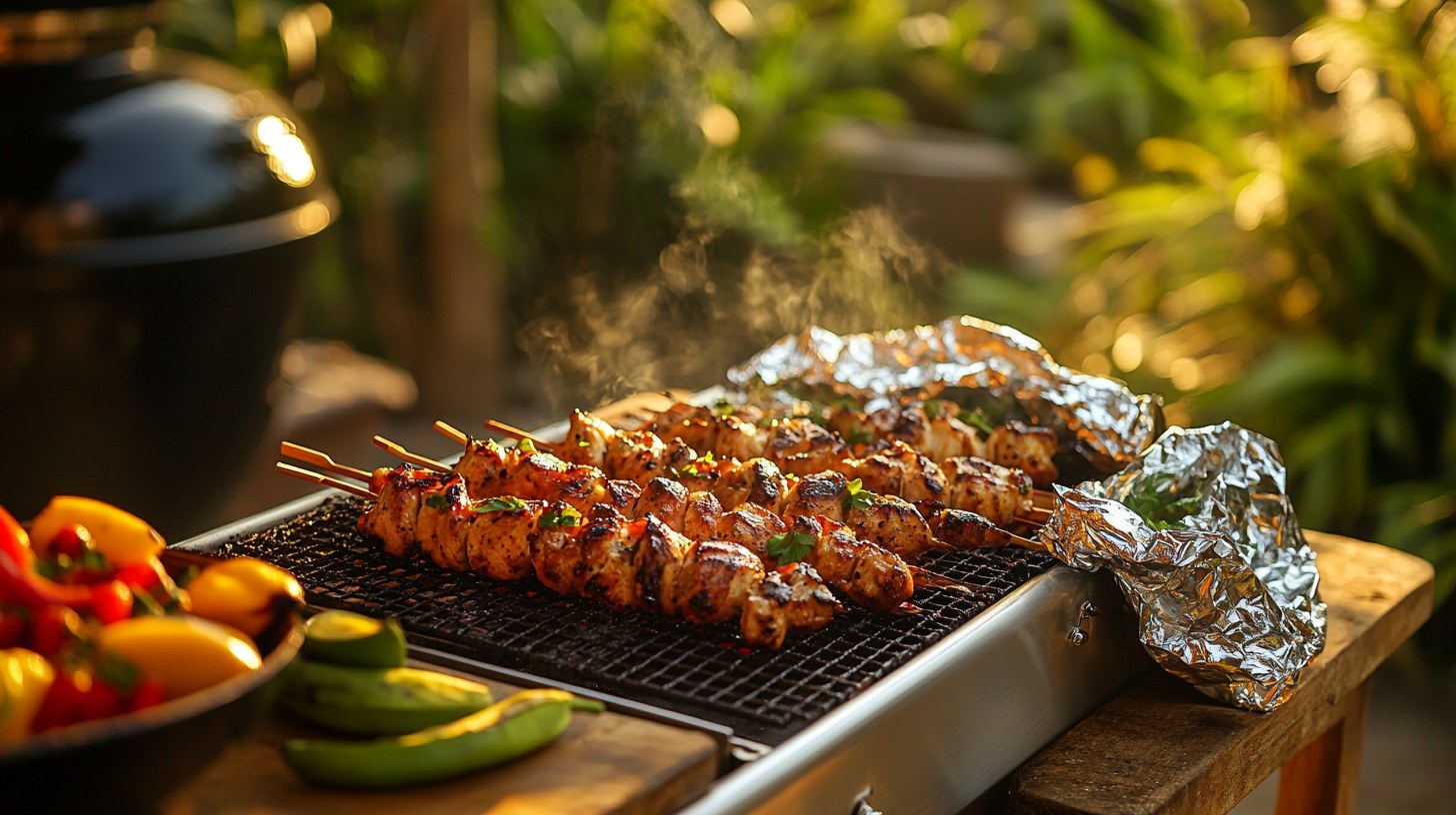 Le barbecue est au cœur du quotidien antillais.